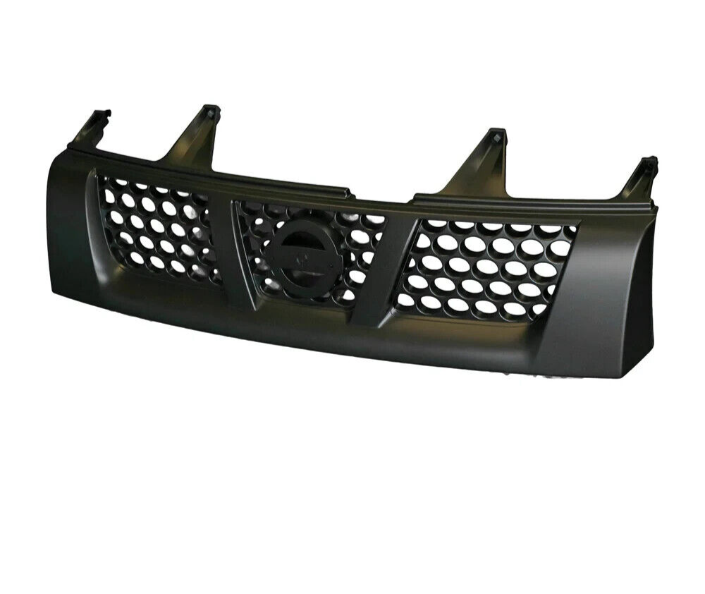 GENUINE BLACK GRILLE FOR NISSAN NAVARA 10/2001 - 4/2015