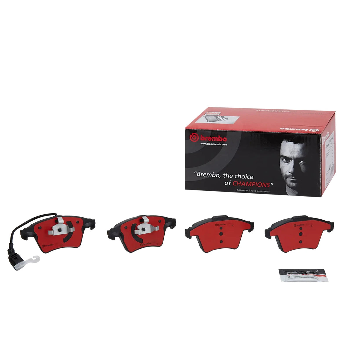 Brembo FRONT Brake Pad Set For Volkswagen Transporter (T5 & T6 series) 2005-2015