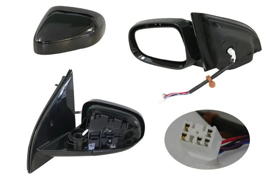NEW LEFT DOOR MIRROR FOR FORD FALCON FG 02/2008 ~ 08/2014 ELECTRIC MIRROR 5-PIN