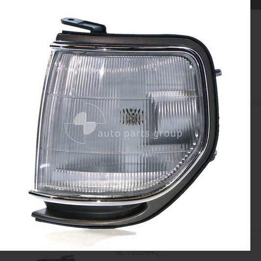 NEW LEFT CORNER BLINKER PARK LIGHT FOR TOYOTA LANDCRUISER 1/1990-1/1998 CHROME
