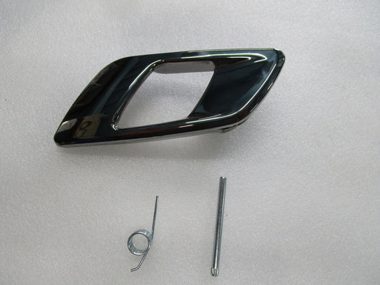 DARK CHROME PASSENGER REAR INNER DOOR HANDLE FOR FORD RANGER PX EVEREST 2012-21