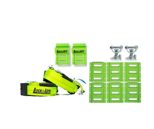 Combo Kit - E-Track kit & 2 x Wheel Chock Plate SET