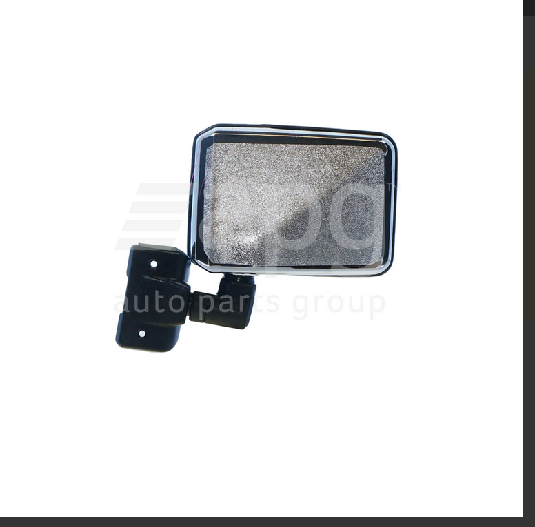 NEW RH DOOR MIRROR FOR TOYOTA LANDCRUISER 11/1984-1/1990 SKIN TYPE MANUAL CHROME