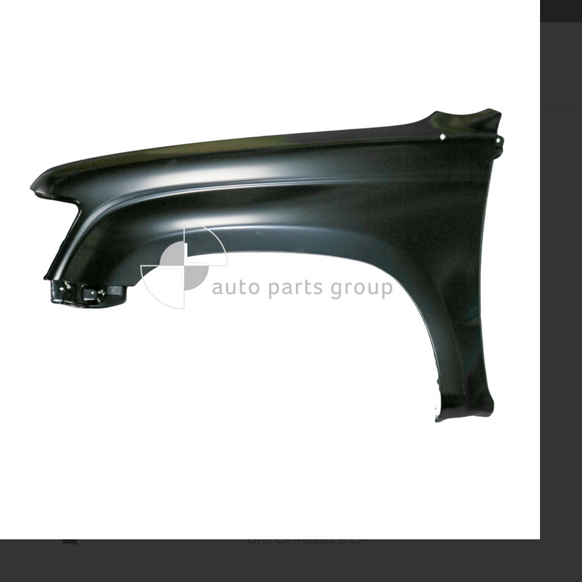 GENUINE LEFT FRONT GUARD FOR TOYOTA LANDCRUISER 8/2012-9/2015 ...