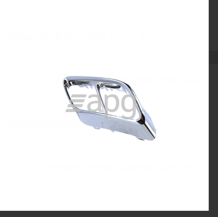 Genuine Rear BAR CHROME BEZEL RIGHT FOR Volkswagen Golf MK8 10/21-11/23 R-LINE