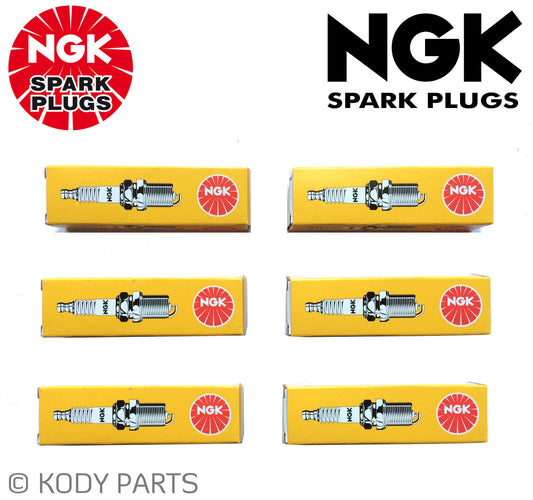 6 X GENUINE NGK SPARK PLUG SET FOR BPR6ES-11 OEM-GENUINE NUMBER 22401AA120
