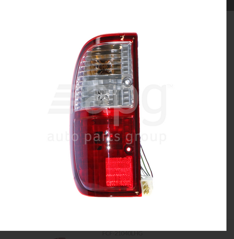 NEW LEFT SIDE TAIL LIGHT FOR FORD COURIER PH 8/2004-10/2006 RED-CLEAR