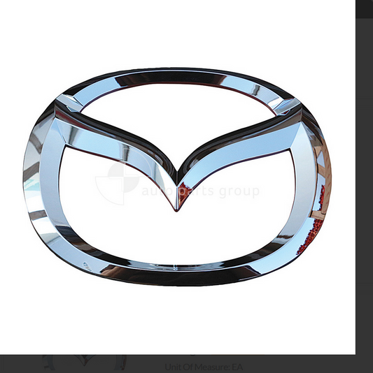 GENUINE BOOT LID BADGE EMBLEM FOR Mazda 3 BM Sedan 2/2014-5/2016