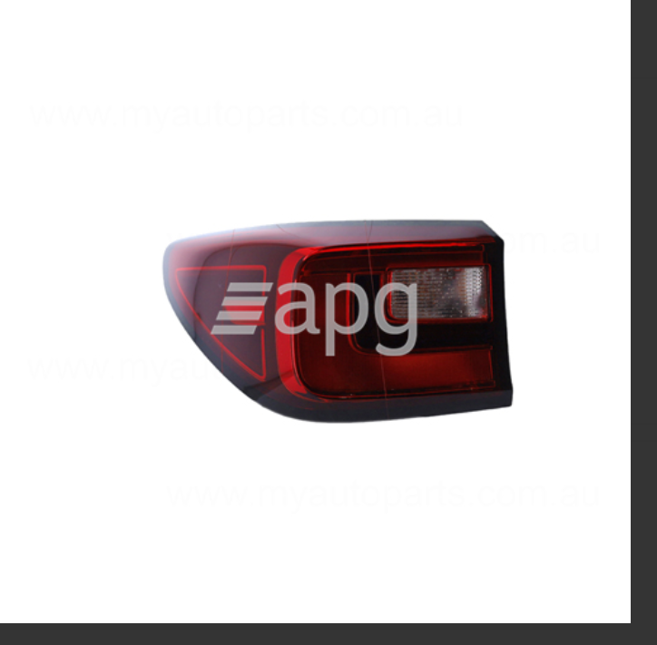GENUINE LEFT PASSENGER SIDE TAIL LIGHT FOR MG ZS AZS1 11/2017-6/2021 WAGON