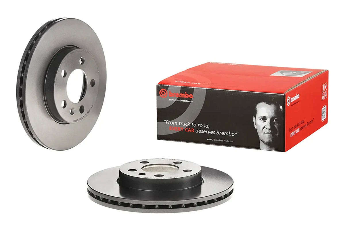 Brembo FRONT Disc Brake Rotor FOR VOLKSWAGEN POLO 2017-2021 *256MM-DISC