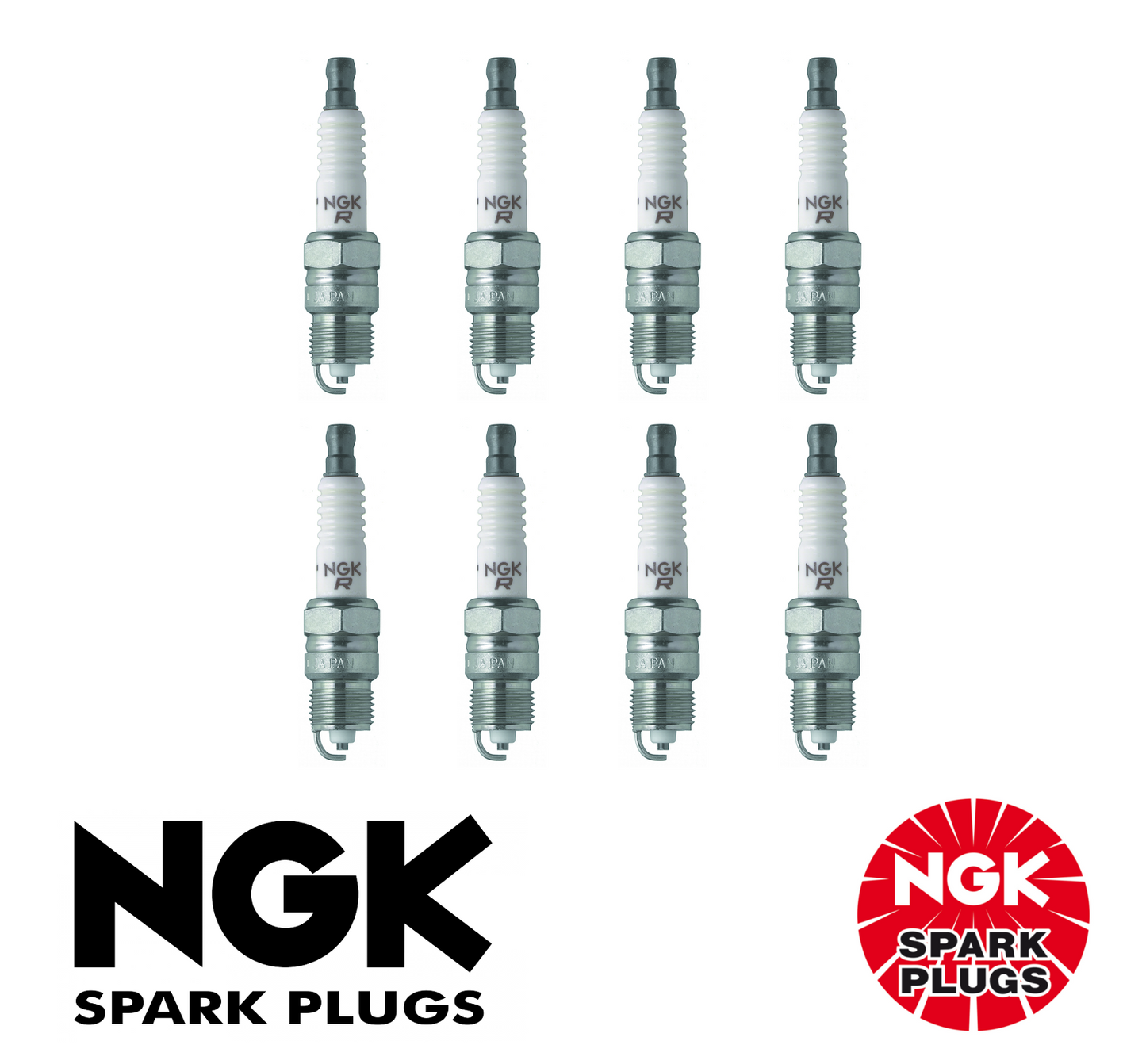 8 x GENUINE NGK SPARK PLUG SET FOR  Ford Falcon GT EL 5.0L V8