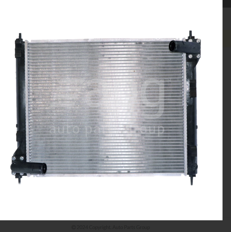 NEW RADIATOR FOR NISSAN PULSAR C12 HATCH ST 3/2013-1.6L 4CYL MR16DDT MANUAL