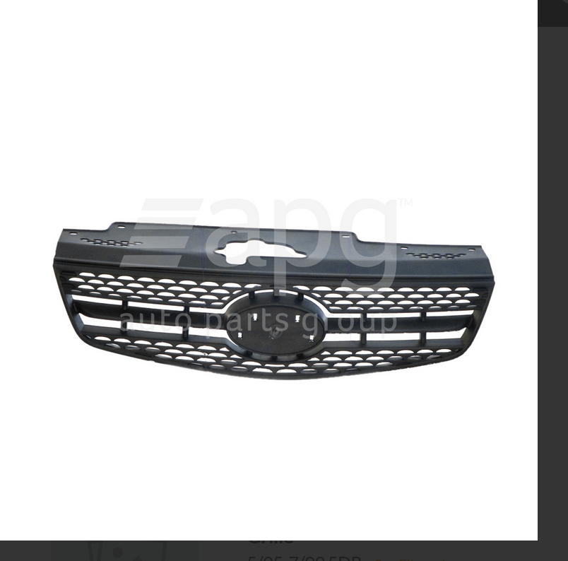 GENUINE FRONT GRILLE FOR KIA RIO 5/2005-7/2009 5-DOOR