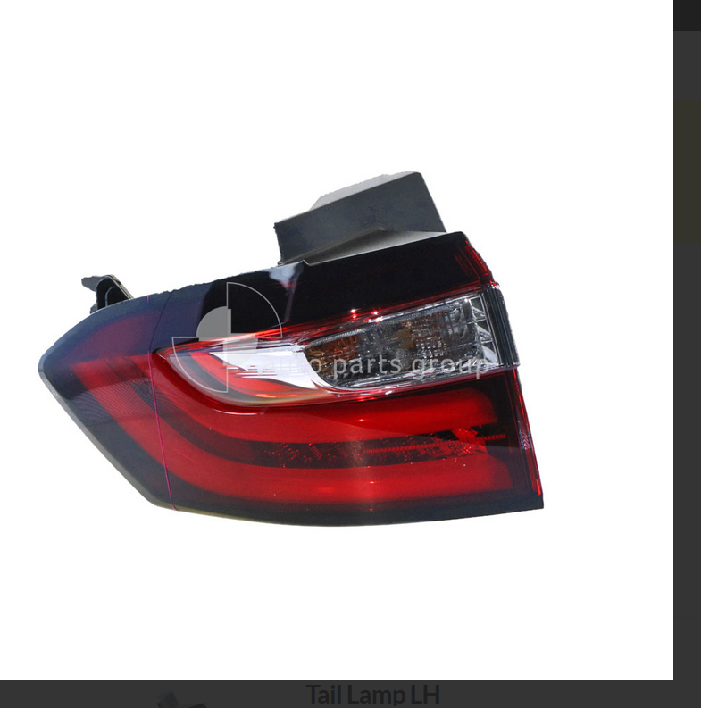 GENUINE LEFT SIDE TAIL LIGHT FOR HONDA ODYSSEY 10/2015-2/2017 WAGON