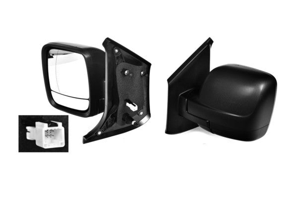 NEW LEFT SIDE DOOR MIRROR FOR RENAULT TRAFIC X82 01/2015-ON HEATED+SENSOR 7-PIN