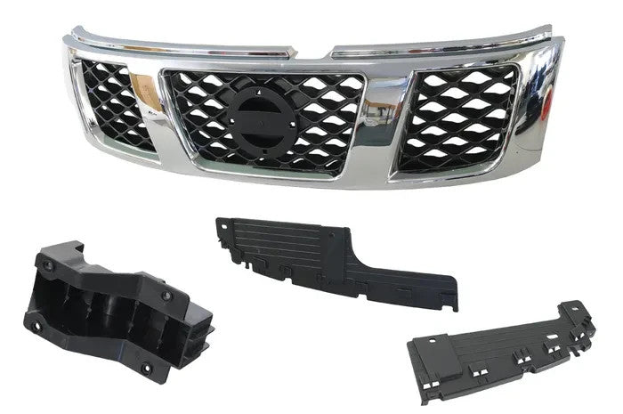 NEW Front Grille FOR NISSAN PATROL 10/2004 ~ 05/2015 GU (Chrome/Black)