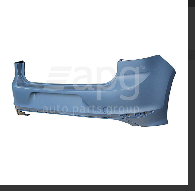 Genuine REAR BAR BUMPER FOR Volkswagen Golf MK 7 8/2014-8/2017 HATCH-R