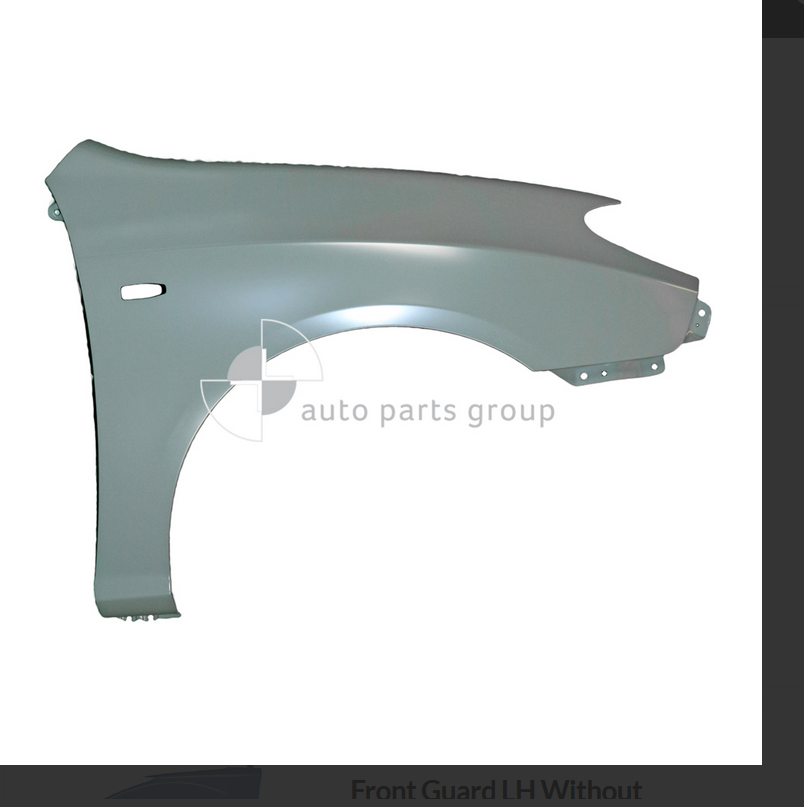 GENUINE RIGHT FRONT GUARD FOR HYUNDAI ELANTRA SEDAN 7/2006-2/2011 BLINKER TYPE
