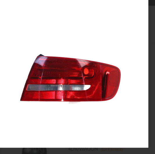 NEW DRIVER RIGHT TAIL LIGHT FOR AUDI A4 WAGON 4/2008-5/2012 CLEAR