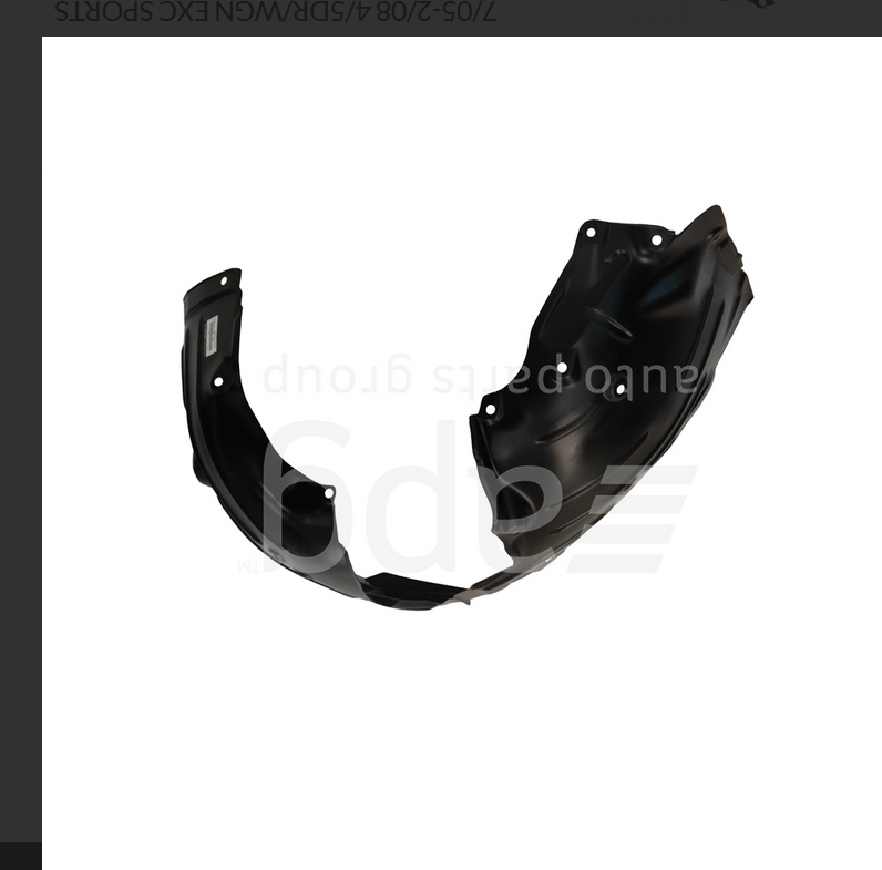 GENUINE RIGHT FRONT INNER GUARD LINER FOR MAZDA MX-30 DR 4/2021-5/23 E35 ASTINA