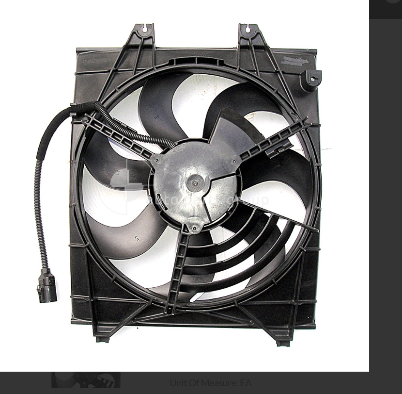 NEW AC CONDENSER FAN FOR HYUNDAI CARNIVAL 3.8L G6DA V6 PET 1/2006-8/2010