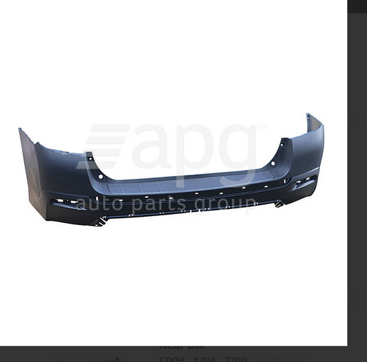 NEW REAR BUMPER BAR FOR TOYOTA KLUGER 7/2010-12/2013