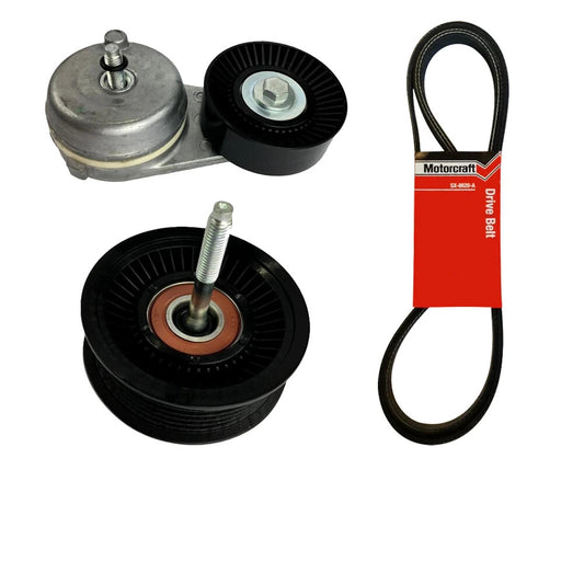 GENUINE Drive Belt Tensioner Idler PULLEY KIT FOR FORD FALCON BF 10/2005-08/2008