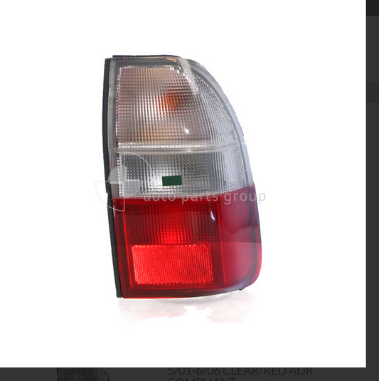 GENUINE RIGHT TAIL LIGHT FOR MITSUBISHI TRITON MK 5/2001-6/2006 CLEAR/RED