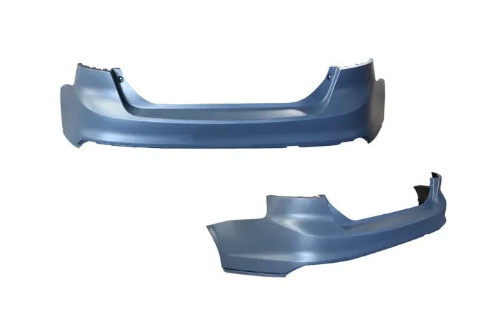 NEW REAR BAR BUMPER FOR FORD FOCUS LW SEDAN 04/2011-11/2014 NO SENSOR HOLE
