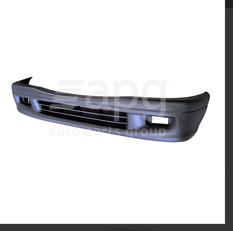 FRONT BAR COVER BUMPER FOR HOLDEN RODEO TF Full Plastic-Dip Top-6/1998-2/2003