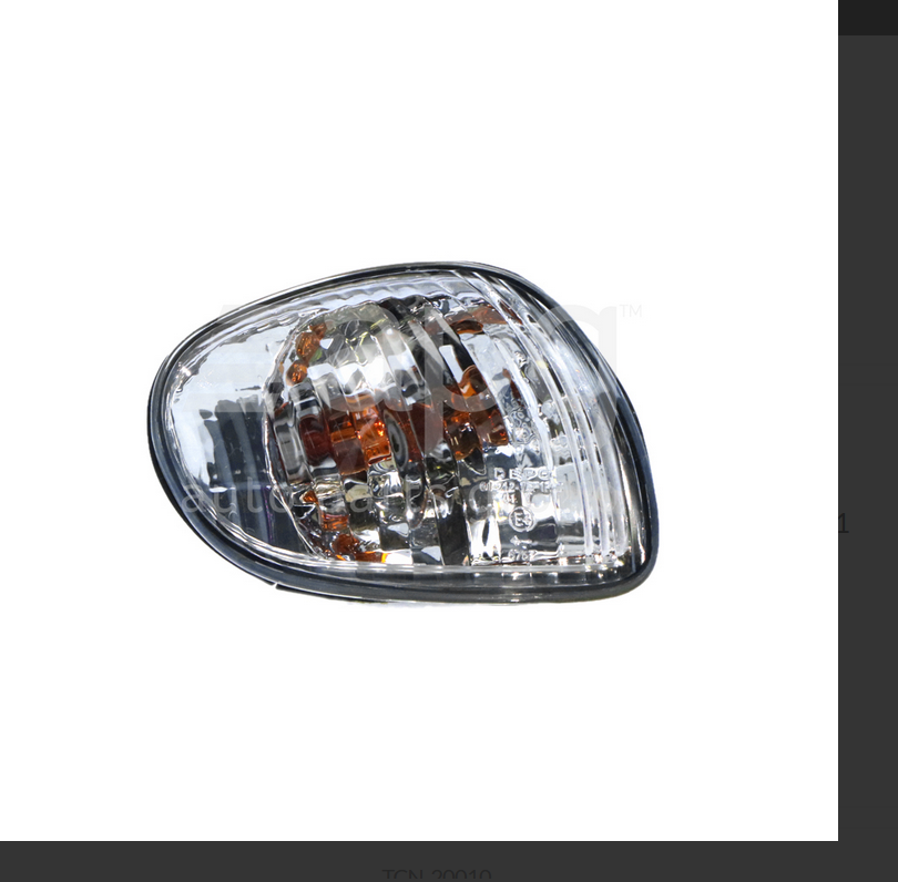 NEW RIGHT FRONT PARK BLINKER LIGHT CORNER FOR TOYOTA COROLLA 10/1999-10/2001