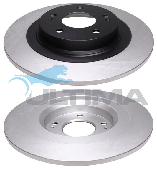 PAIR REAR Disc Brake ROTOR FOR MITSUBISHI ASX XA XB ASPIRE 2010-2014