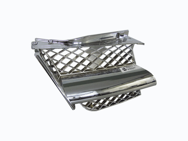 NEW FRONT GRILLE FOR MITSUBISHI OUTLANDER ZE/ZF 02/03-10/2006 CHROME RIGHT SIDE