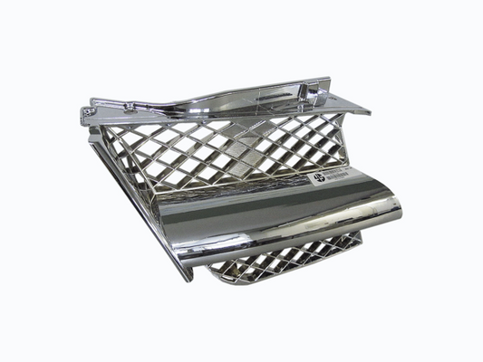 NEW FRONT GRILLE FOR MITSUBISHI OUTLANDER ZE/ZF 02/03-10/2006 CHROME RIGHT SIDE