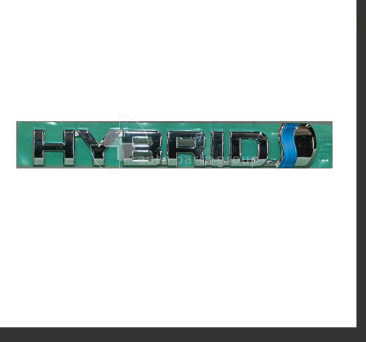 GENUINE RIGHT GUARD BADGE EMBLEM FOR TOYOTA CAMRY AHV40 HYBRID 2/2010-1/2011