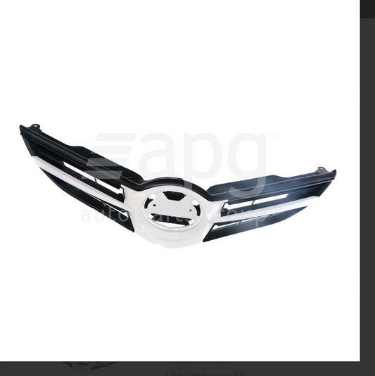 GENUINE FRONT GRILLE FOR TOYOTA COROLLA HATCH BLACK - PAINT TO SUIT 8/12-3/15