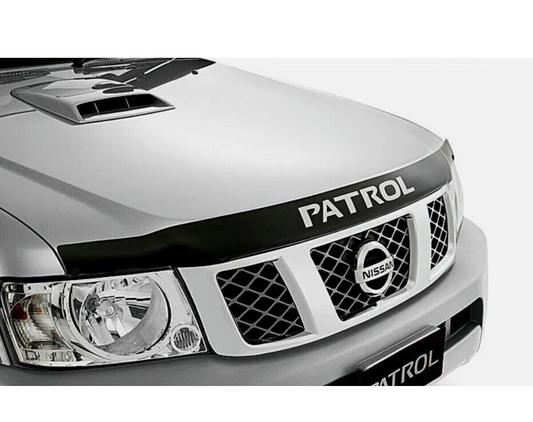 GENUINE BLACK BONNET PROTECTOR KIT FOR NISSAN PATROL Y61 GU 08/2004 ON-