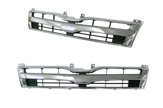 NEW FRONT GRILLE FOR TOYOTA HIACE SLWB TRH/KDH  08/2010 ~ 11/2013 CHROME / BLACK