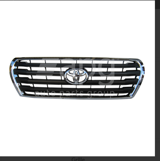 GENUINE FRONT GRILLE FOR TOYOTA LANDCRUISER WAGON 8/2012-9/2015 CHROME