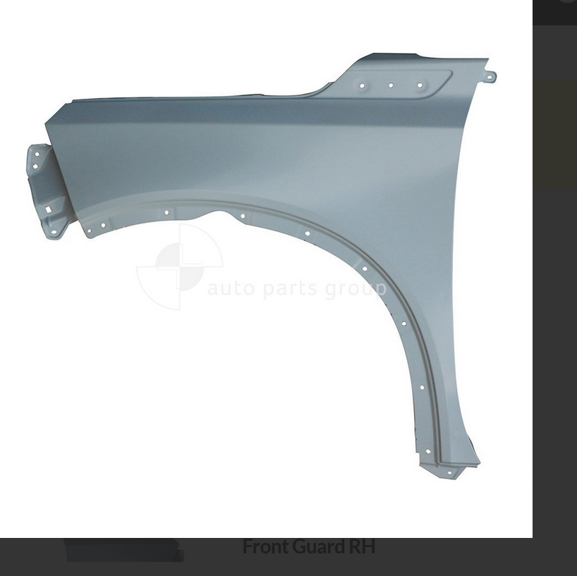GENUINE LEFT FRONT GUARD FOR SUZUKI VITARA WAGON 6/2015-1/2019 WITHOUT ...