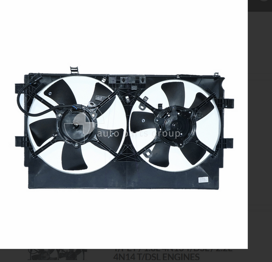 NEW RADIATOR ENGINE FAN FOR MITSUBISHI LANCER MITSUBISHI ASX