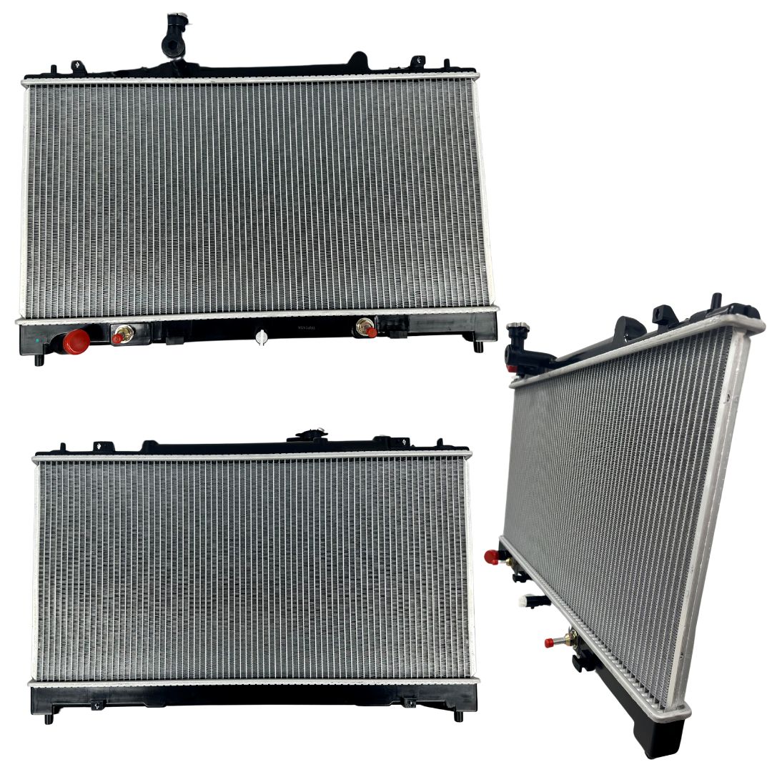 NEW RADIATOR FOR MAZDA 6 GG BOTTOM FAN MOUNT IS SLIDE ON 08/02-11/07 2.3L TURBO