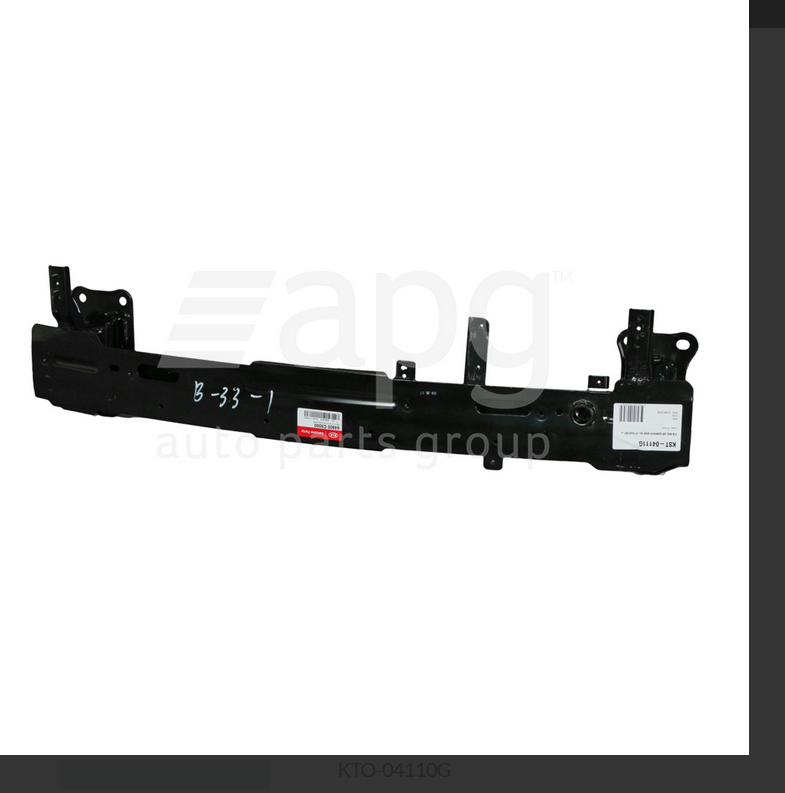 GENUINE FRONT CRASH BAR FOR KIA SORENTO 6/2015-8/2017 PLATINUM/GT-LINE MODELS