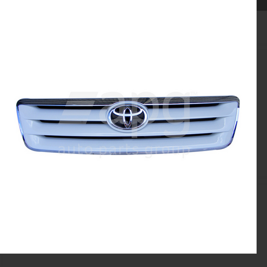 GENUINE FRONT GRILLE FOR TOYOTA AVENSIS VERSO 10/2001-10/2003 WHITE