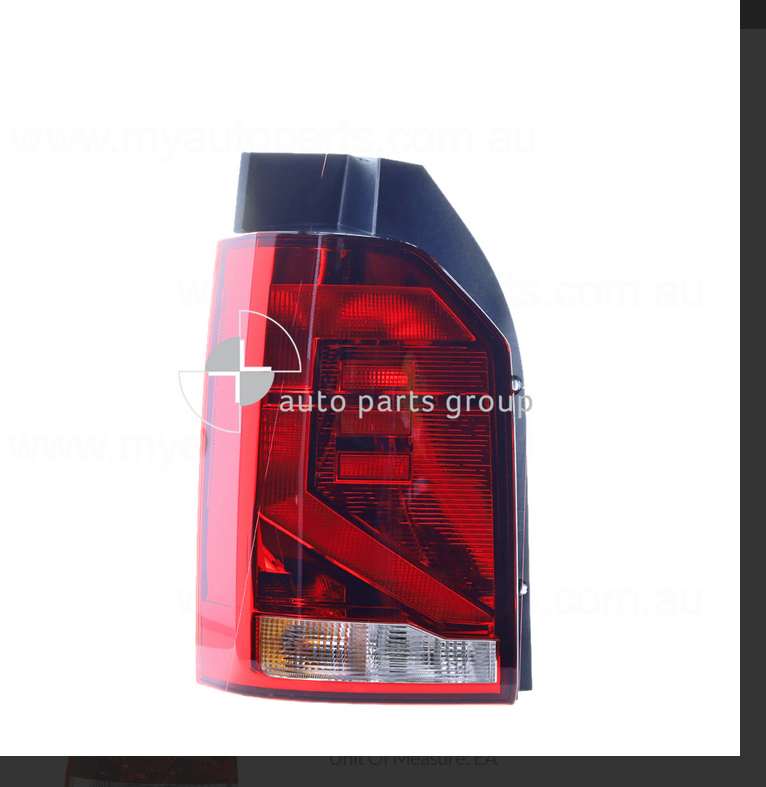 GENUINE LEFT TAIL LIGHT FOR VW VOLKSWAGEN TRANSPORTER T6.1 VAN 6/2020-