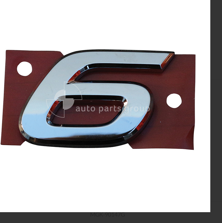 GENUINE TAILGATE BADGE 6 EMBLEM FOR MAZDA-6 12/2012-12/2014 WAGON