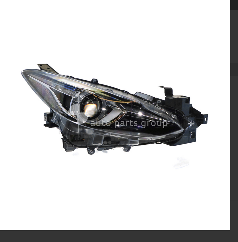 GENUINE RIGHT HEADLIGHT FOR MAZDA-3 BM SP25 2/2014-5/2016 XENON ELECTRIC ADJUST