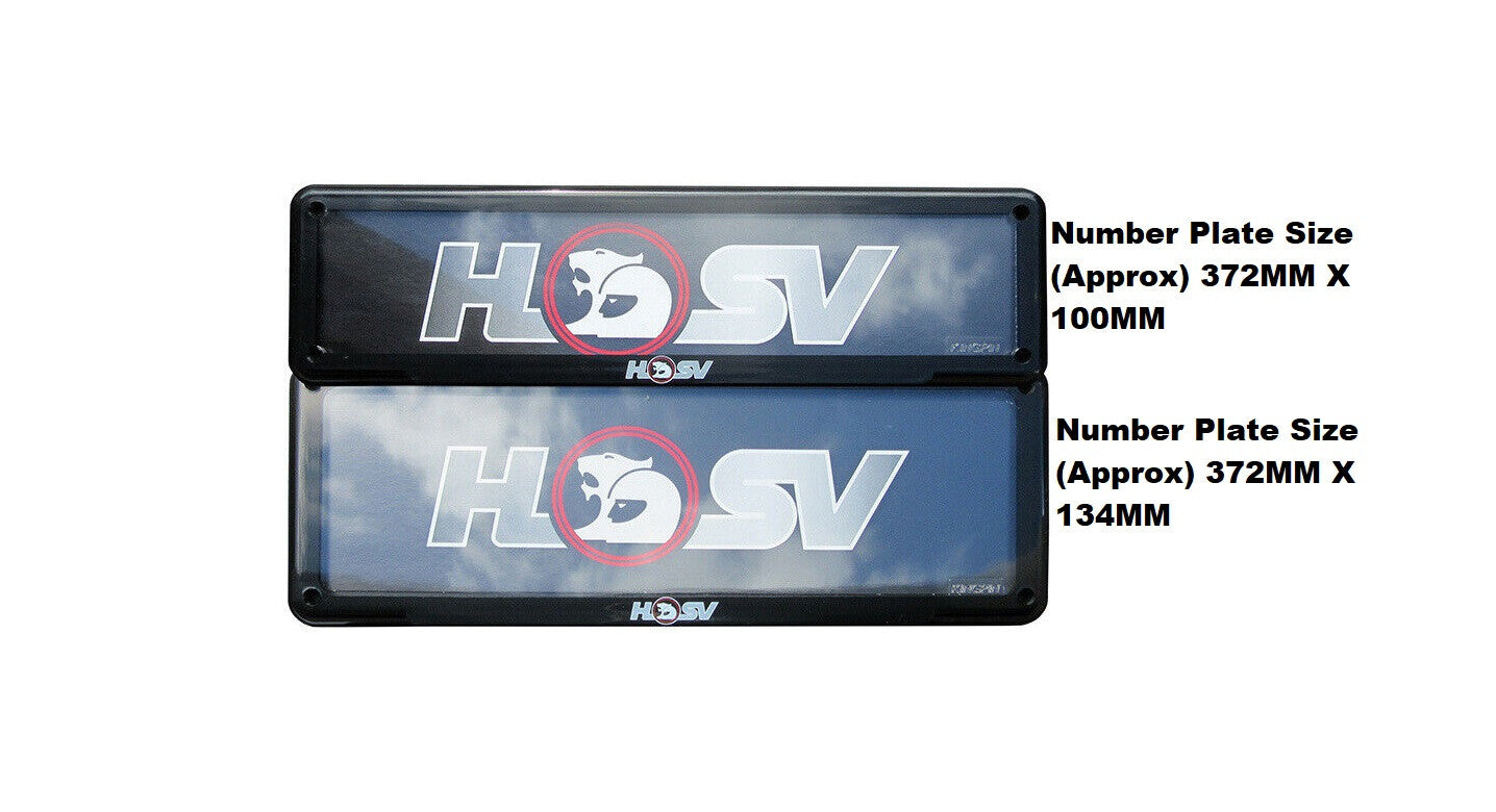 GENUINE PAIR X2 Licence Number Plate FOR HOLDEN HSV ALL MODEL TWO DIFFERENT SIZE