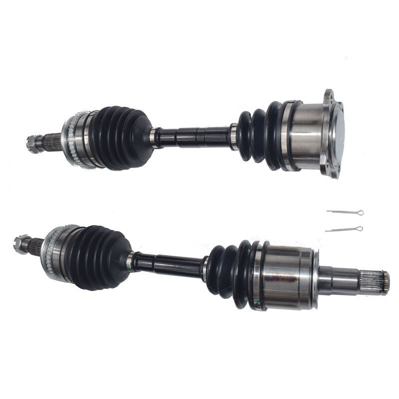 Pair Front CV Joint Axle Shaft For Mitsubishi Triton ML MN 2.5L 3.2L MQ MR 2.4L
