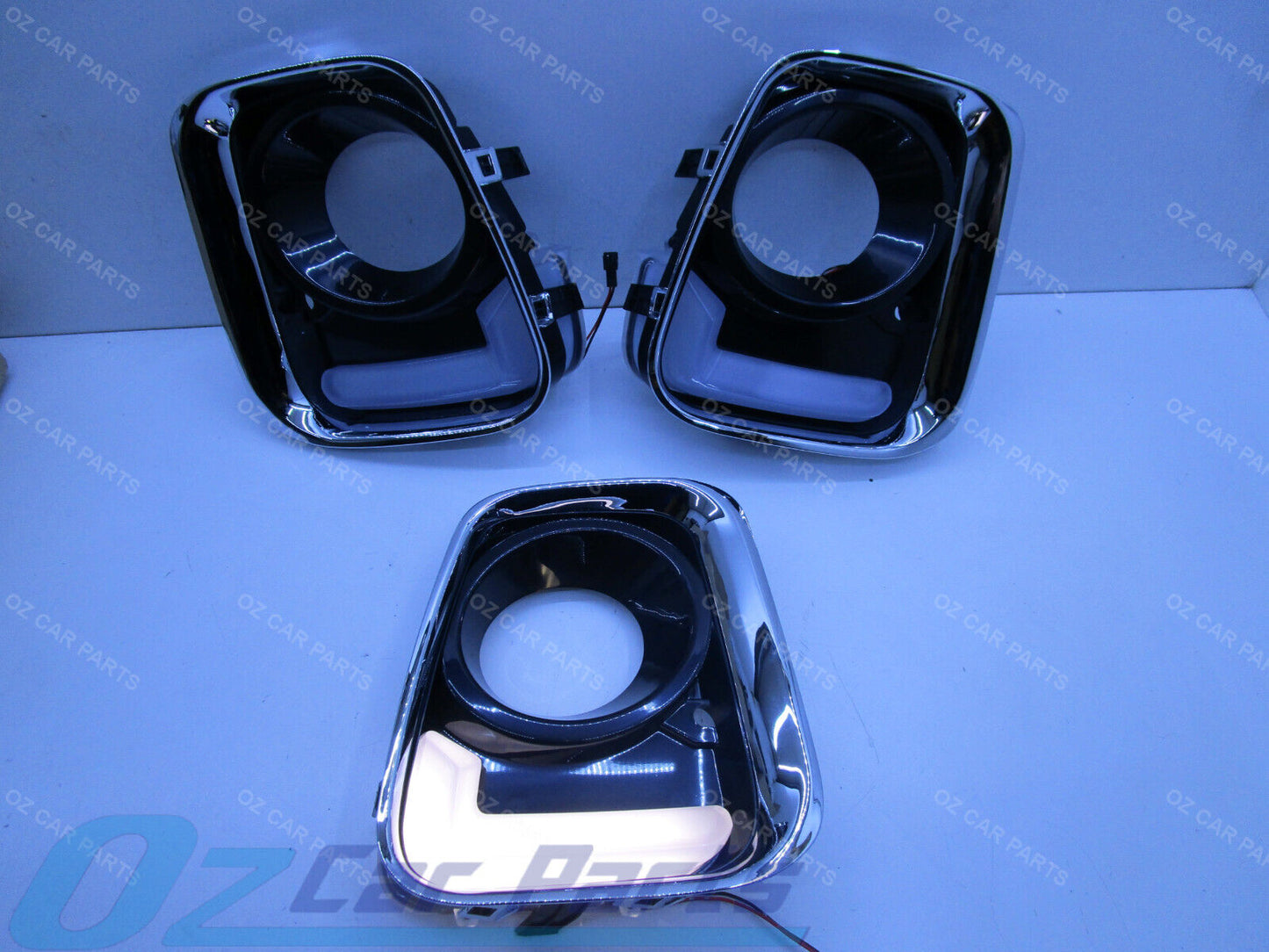 LED DRL FOG LIGHT COVER BEZEL SET FOR HOLDEN COMMODORE VE SERIES 2 SV6